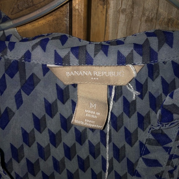 Blue Banana Republic Blouse - Picture 3 of 3